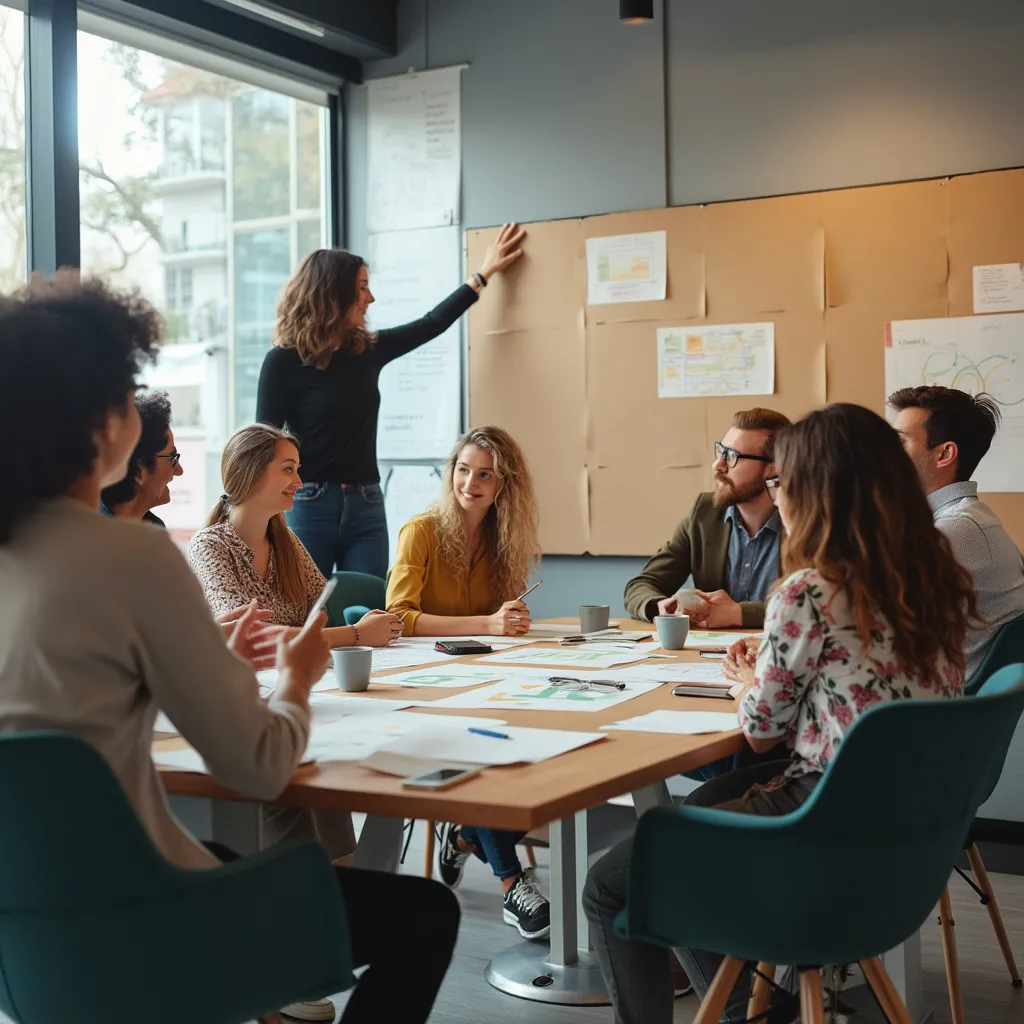 Atelier de groupe sur le leadership et la confiance en soi